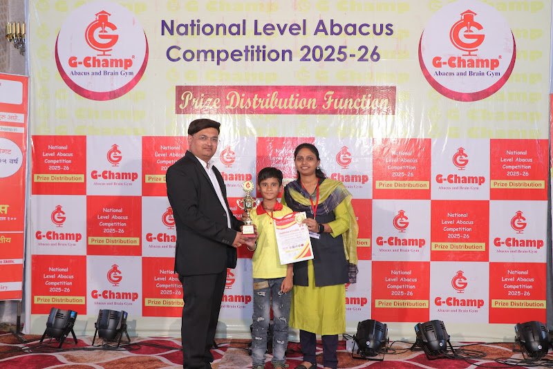 G-Champ Abacus, Nashik — student achievement 2