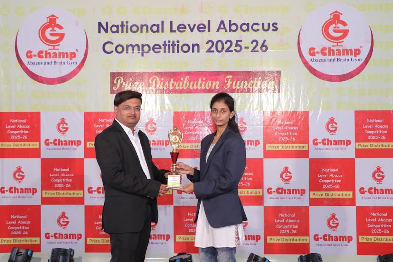 G-Champ Abacus, Dhule — franchise award 1