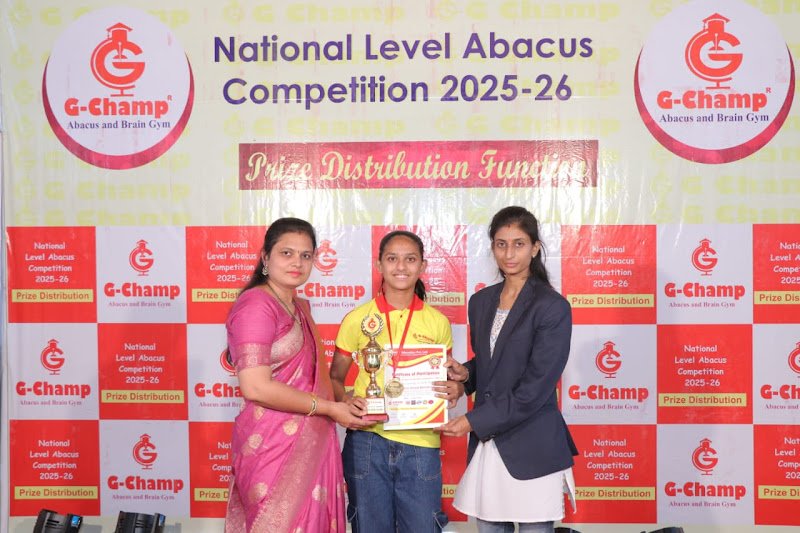 G-Champ Abacus, Dhule — student achievement 6