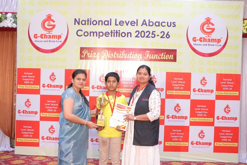 G-Champ Abacus, Dharashiv — student achievement 2