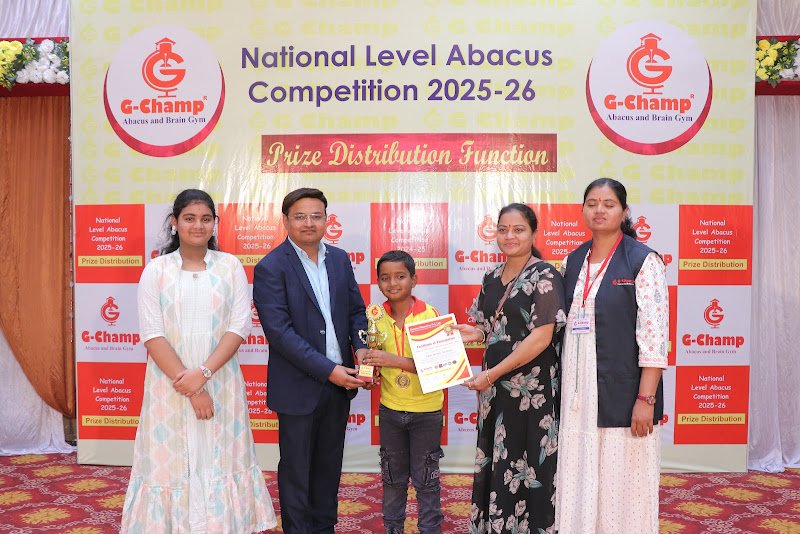G-Champ Abacus, Dharashiv — student achievement 5