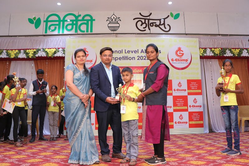 G-Champ Abacus, Ambegaon bk — student achievement 1