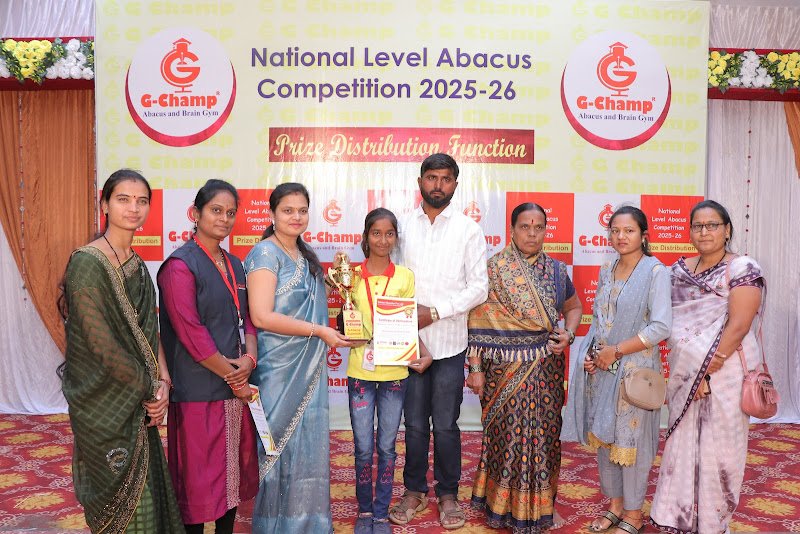 G-Champ Abacus, Ambegaon bk — student achievement 2