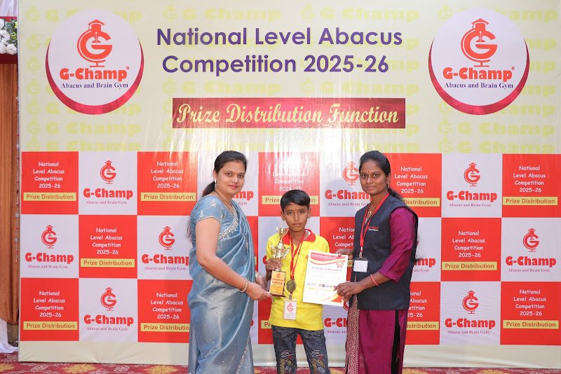 G-Champ Abacus, Ambegaon bk — student achievement 8