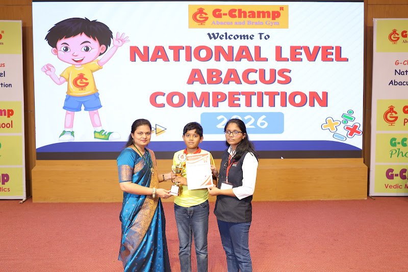 G-Champ Abacus, Jalgaon — student achievement 1