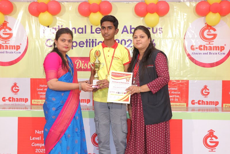 G-Champ Abacus, Bandhu Nagar — franchise award 2