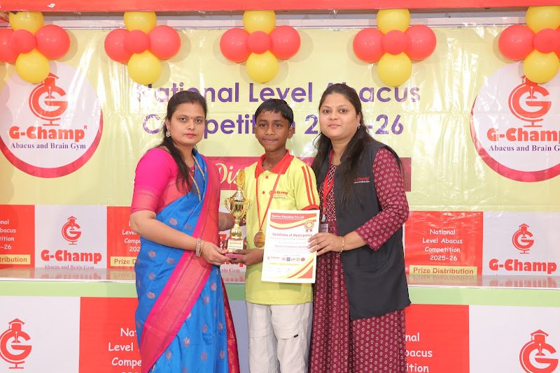 G-Champ Abacus, Bandhu Nagar — franchise award 3