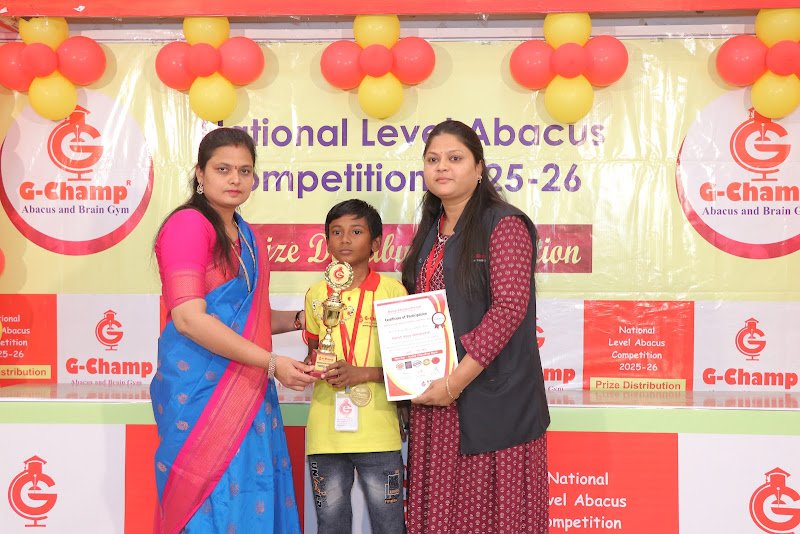 G-Champ Abacus, Bandhu Nagar — franchise award 6