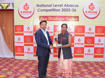 G-Champ Abacus, Ekata Nagar, — franchise award 3