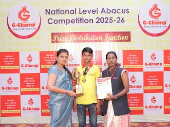 G-Champ Abacus, Ekata Nagar, — student achievement 3