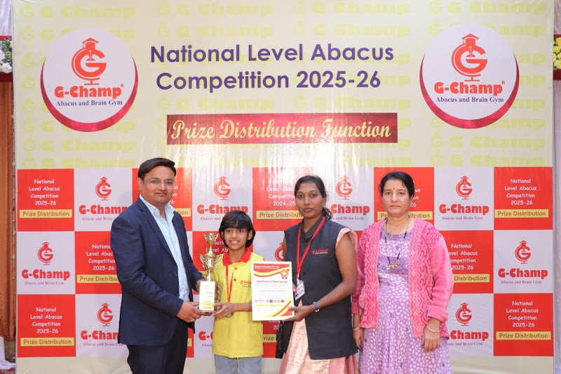 G-Champ Abacus, Ekata Nagar, — student achievement 7