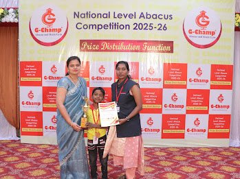 G-Champ Abacus, Ekata Nagar, — student achievement 9