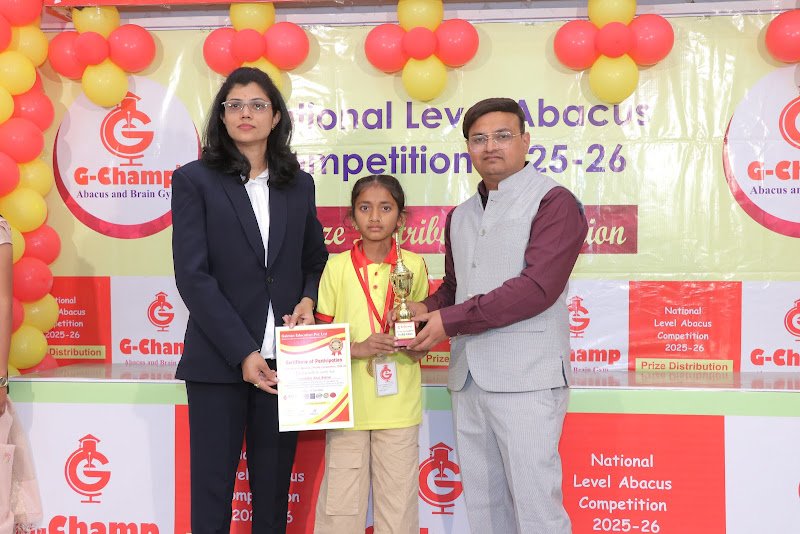 G-Champ Abacus, Bhandara — student achievement 1
