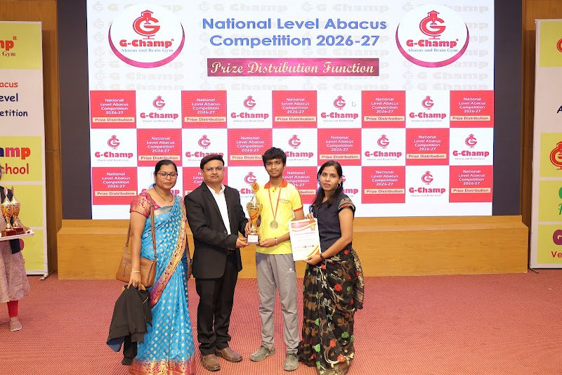 G-Champ Abacus, Shegaon. — student achievement 3