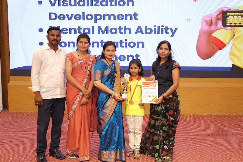 G-Champ Abacus, Shegaon. — student achievement 5
