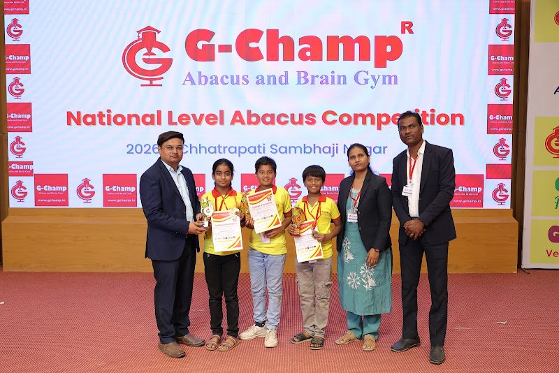 G-Champ Abacus, Jalna — student achievement 1