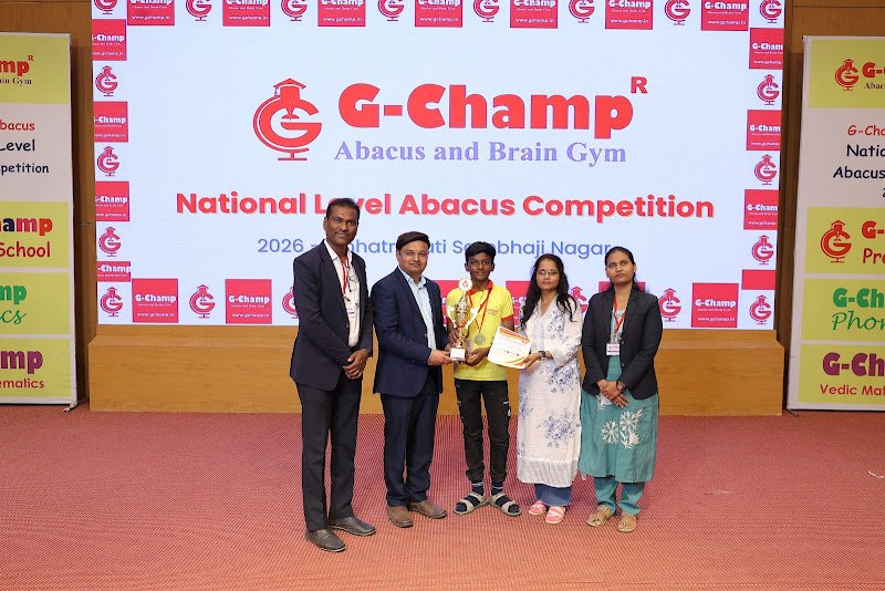 G-Champ Abacus, Jalna — student achievement 4