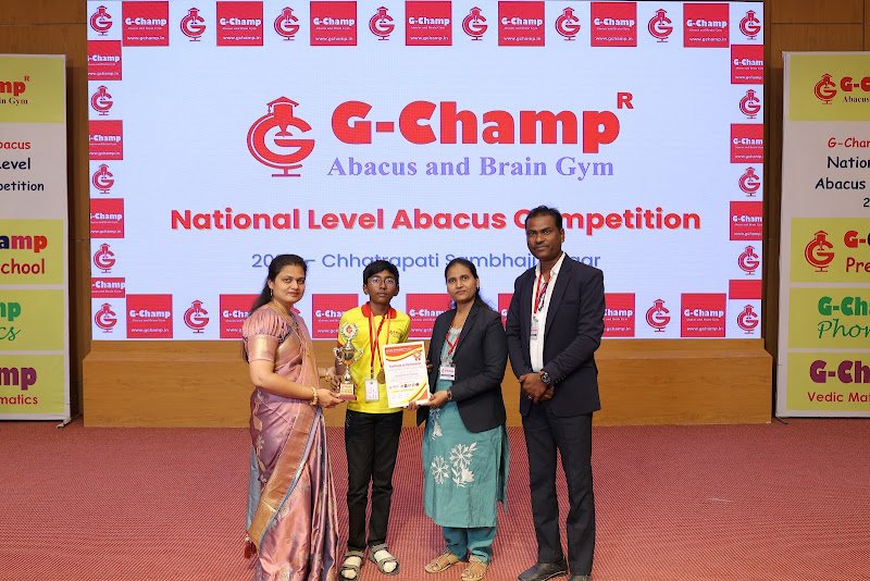 G-Champ Abacus, Jalna — student achievement 9