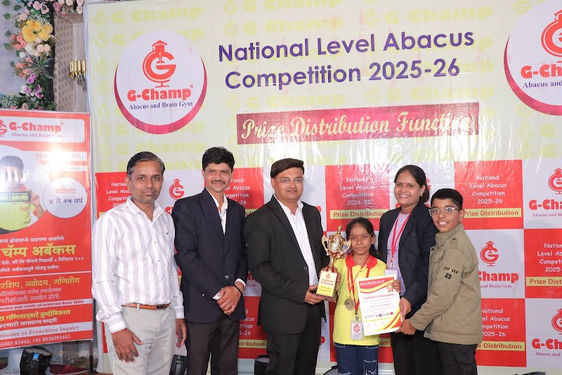 G-Champ Abacus, Kadodara — student achievement 1