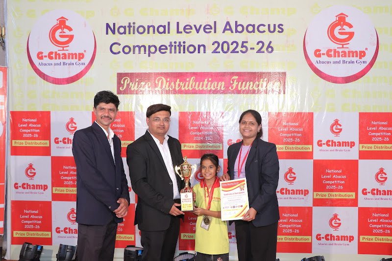 G-Champ Abacus, Kadodara — student achievement 5