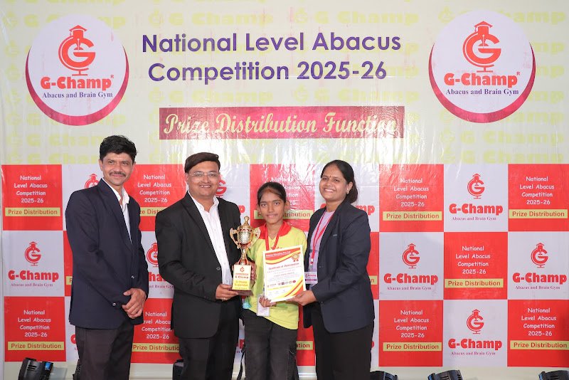 G-Champ Abacus, Kadodara — student achievement 8