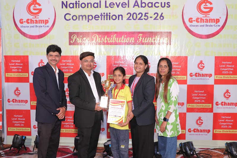 G-Champ Abacus, Kadodara — student achievement 9