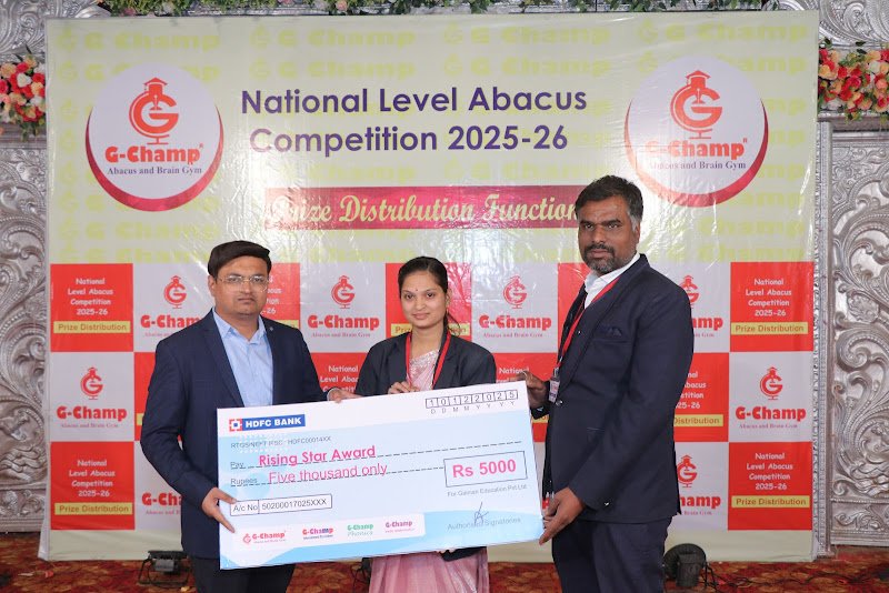 G-Champ Abacus, Ambajogai — franchise award 1