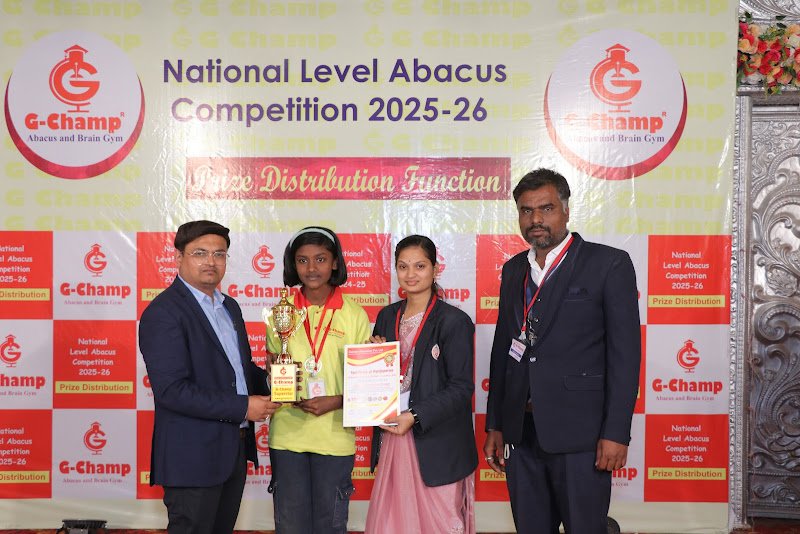 G-Champ Abacus, Ambajogai — student achievement 1