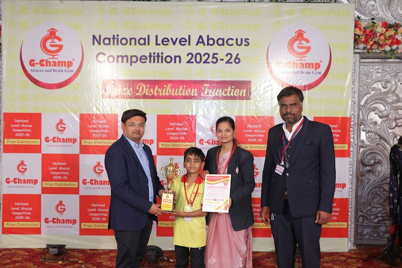 G-Champ Abacus, Ambajogai — student achievement 4