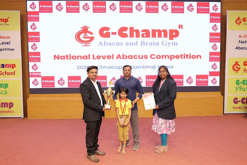 G-Champ Abacus, Sawangi — student achievement 1