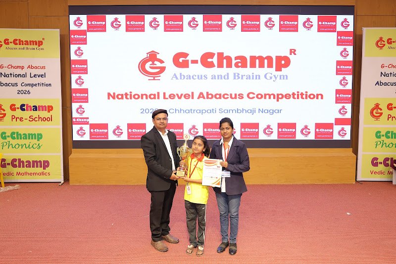 G-Champ Abacus, Sawangi — student achievement 3