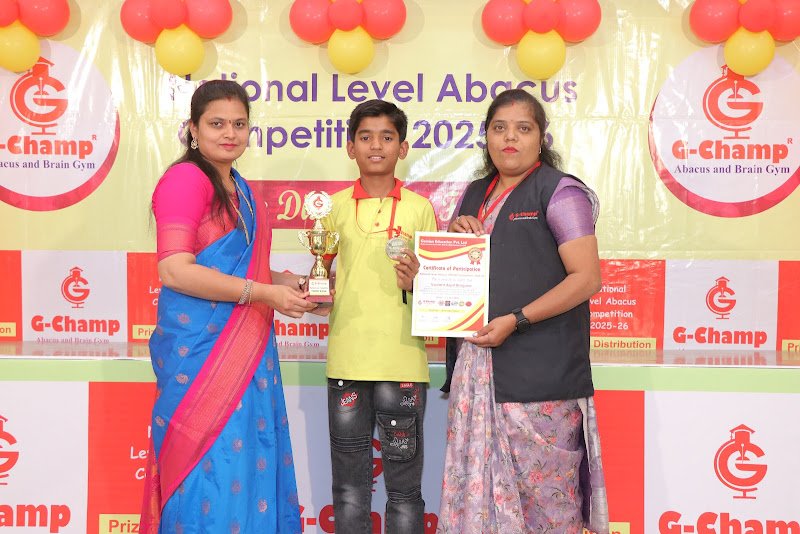 G-Champ Abacus, Hudkeshwar — student achievement 3