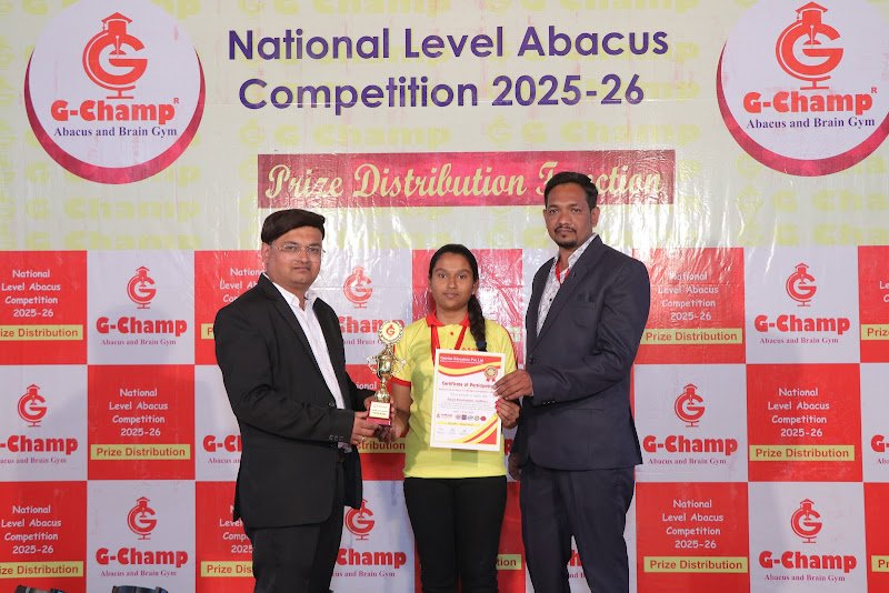 G-Champ Abacus, Sinnar — student achievement 3