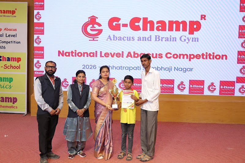 G-Champ Abacus, Jalna — student achievement 2