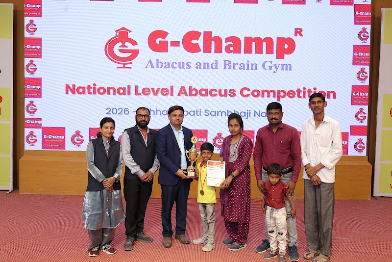 G-Champ Abacus, Jalna — student achievement 9