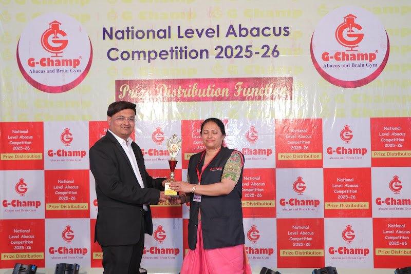G-Champ Abacus, Nashik — franchise award 1