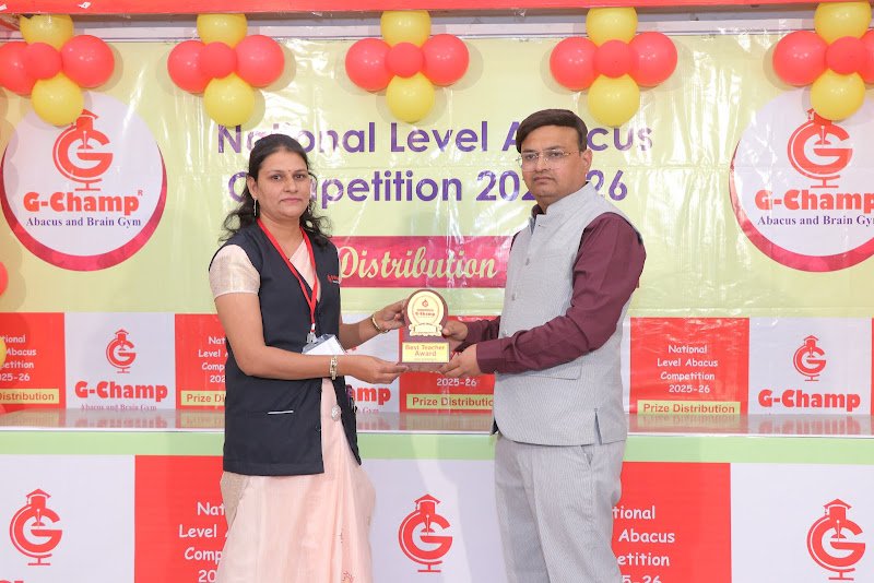 G-Champ Abacus, New Kalmeshwar — franchise award 3