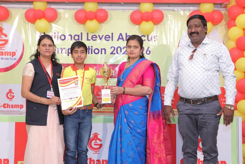 G-Champ Abacus, New Kalmeshwar — student achievement 1