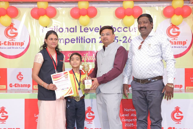 G-Champ Abacus, New Kalmeshwar — student achievement 4