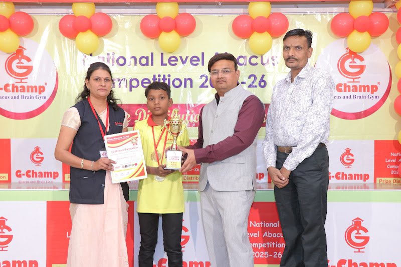 G-Champ Abacus, New Kalmeshwar — student achievement 5