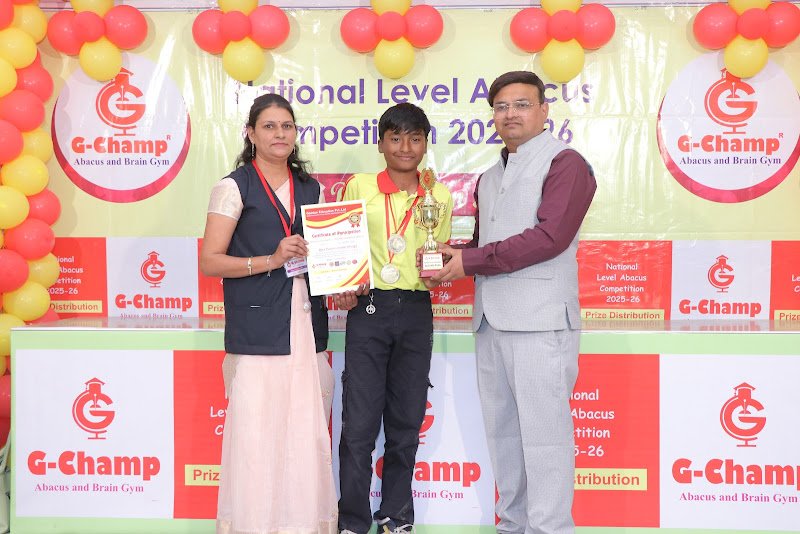 G-Champ Abacus, New Kalmeshwar — student achievement 8