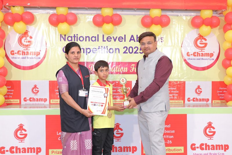 G-Champ Abacus, Warud — student achievement 9