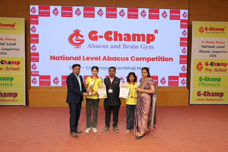 G-Champ Abacus, Shirpur — student achievement 4