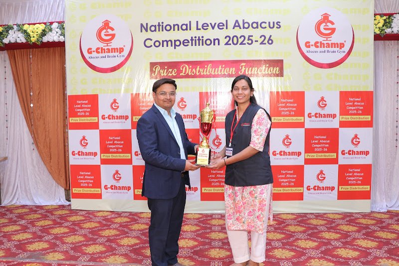 G-Champ Abacus, Solapur — franchise award 2