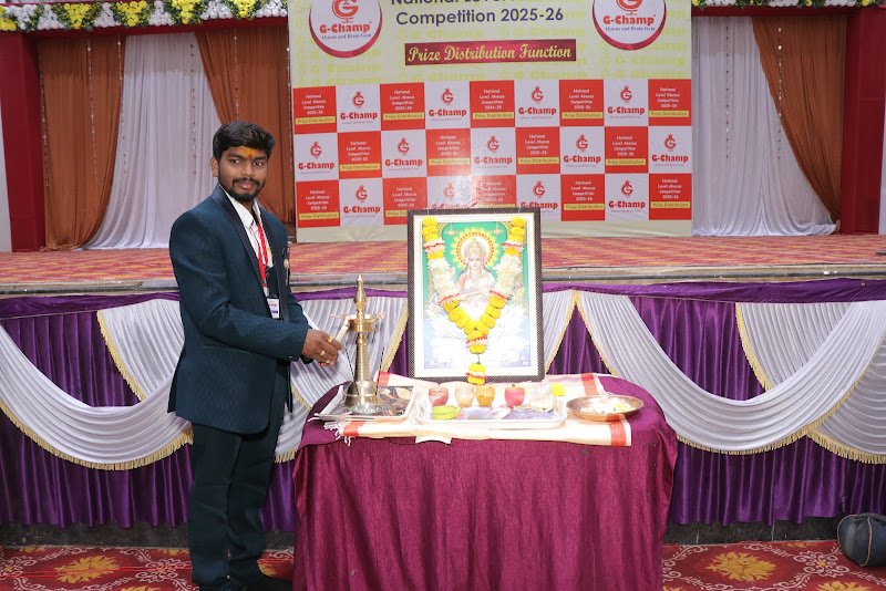 G-Champ Abacus, Tuljapur — franchise award 2