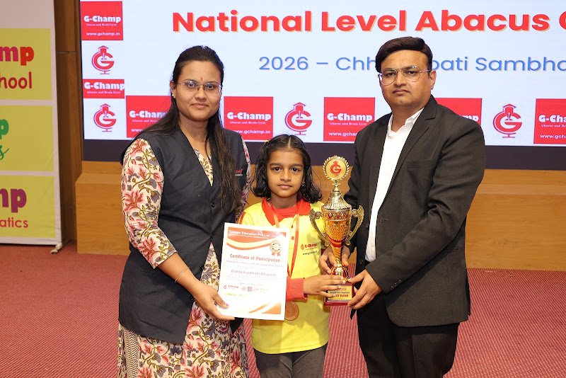 G-Champ Abacus, Harsul — student achievement 1