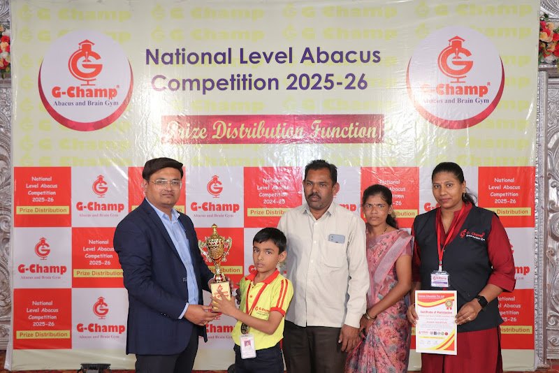 G-Champ Abacus, Barshi Road Latur — student achievement 1