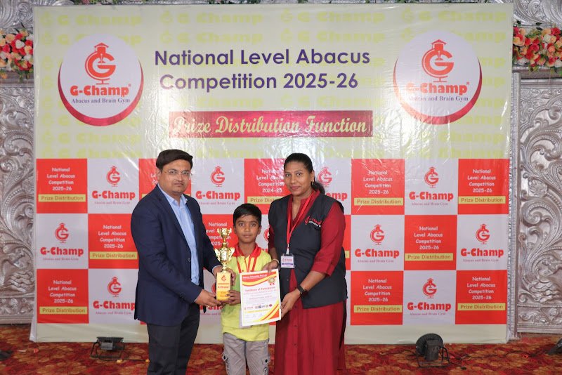 G-Champ Abacus, Barshi Road Latur — student achievement 3
