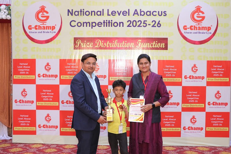 G-Champ Abacus, Vijapur Road, Solapur — student achievement 3