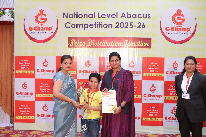 G-Champ Abacus, Vijapur Road, Solapur — student achievement 4